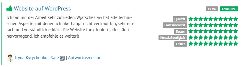 Nuar Boutique – Bewertung Desktop-Version